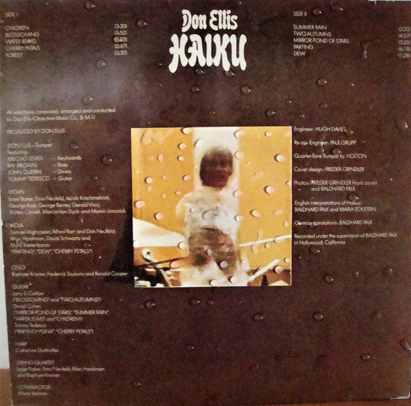 Don Ellis : Haiku (LP, Album)