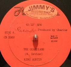 King Austin : The Guardians / Keep It Coming (12")