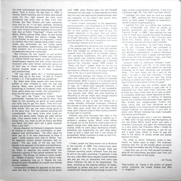 John Coltrane ~ Black Pearls (Vinyl) - Djungel & Jazz