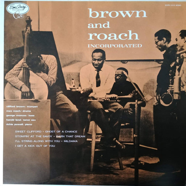 Brown And Roach Incorporated* : Brown And Roach Incorporated (LP, Album, Mono, RE)