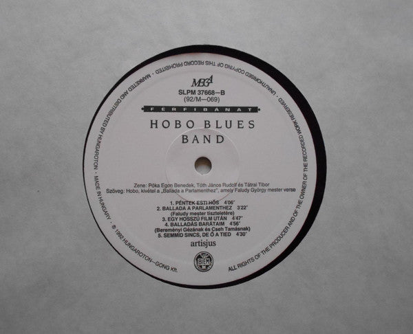 Hobo Blues Band : Férfibánat (LP, Album)