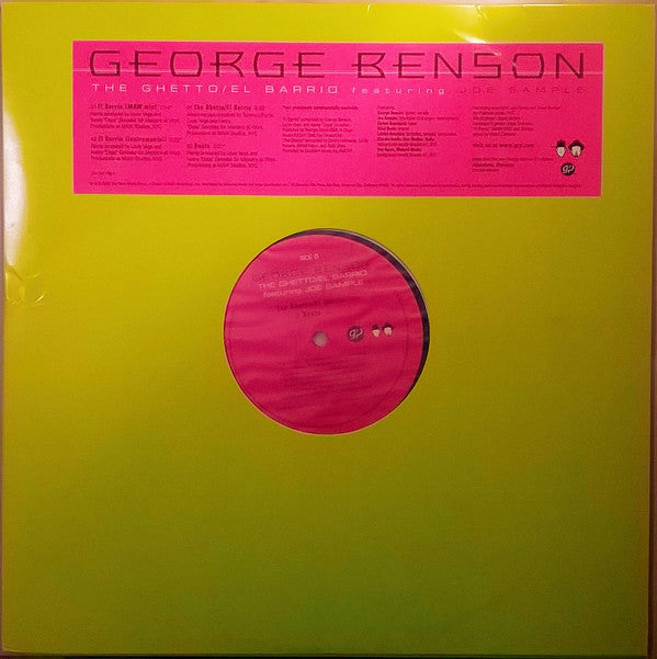 George Benson Featuring Joe Sample : The Ghetto / El Barrio (12")