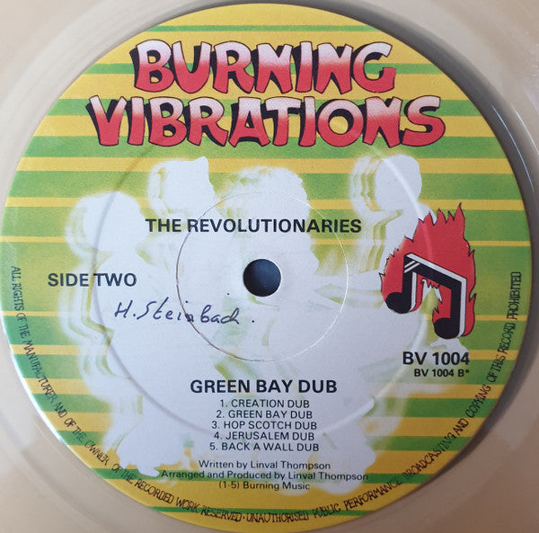 The Revolutionaries : Green Bay Dub (LP, Cle)