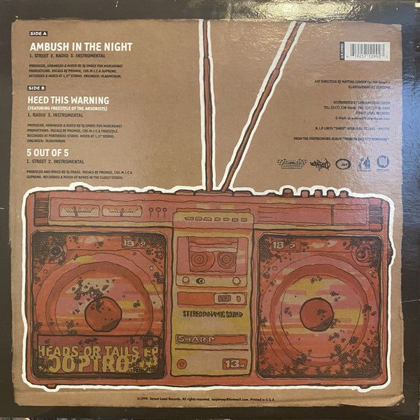 Looptroop ~ Ambush In The Night (Vinyl) - Djungel & Jazz