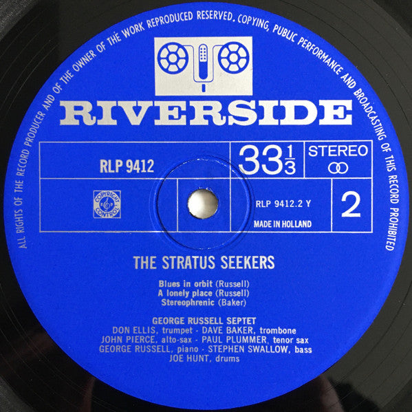 George Russell Septet : The Stratus Seekers (LP, Album)