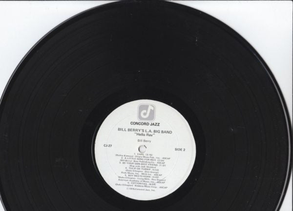 Bill Berrys L.A. Big Band ~ Hello Rev (Vinyl) - Djungel & Jazz