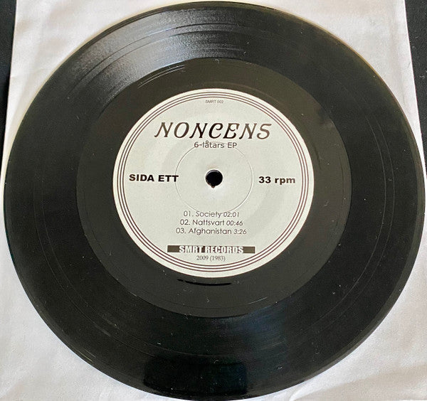 Noncens ~ 6-Låtars Ep (Vinyl) - Djungel & Jazz