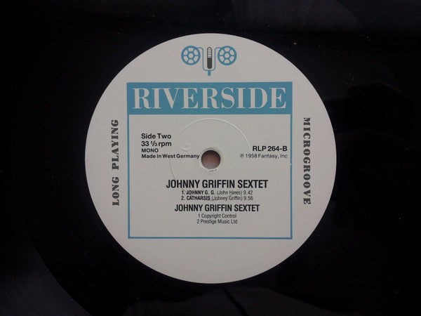 Johnny Griffin Sextet : Johnny Griffin Sextet (LP, Album, Mono, RE)