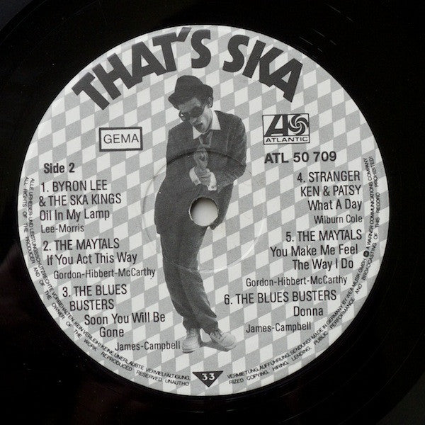 Various ~ That's Ska (Vinyl) - Djungel & Jazz