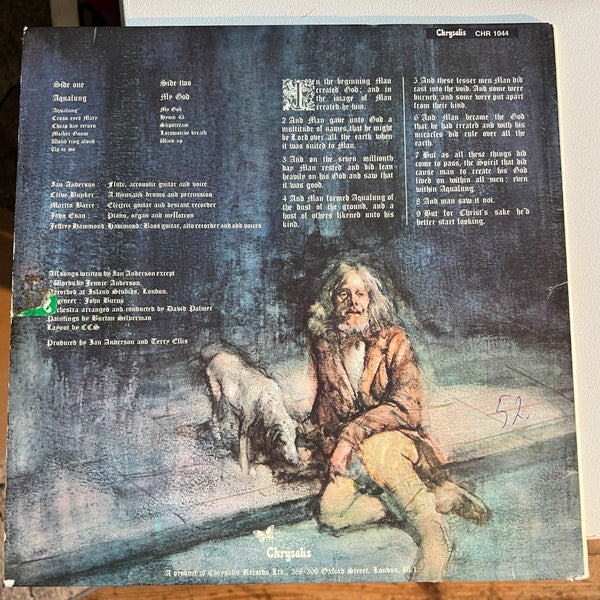 Jethro Tull : Aqualung (LP, Album, Gat)