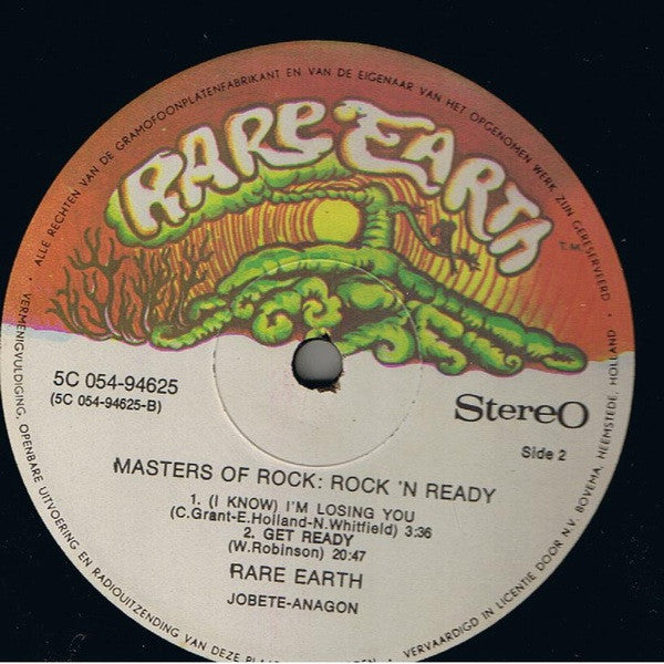 Rare Earth ~ Rock 'N Ready (Vinyl) - Djungel & Jazz