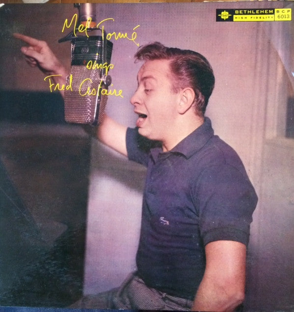Mel Tormé And The Marty Paich Dek-Tette ~ Mel Tormé Sings Fred Astaire (Vinyl) - Djungel & Jazz