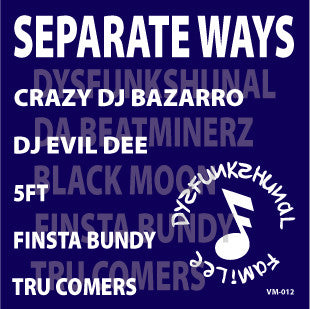 Dysfunkshunal Familee ~ Separate Ways (Vinyl) - Djungel & Jazz