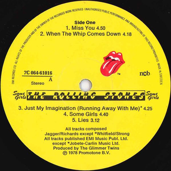 The Rolling Stones ~ Some Girls (Vinyl) - Djungel & Jazz