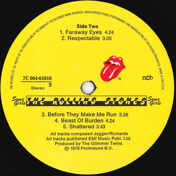 The Rolling Stones ~ Some Girls (Vinyl) - Djungel & Jazz