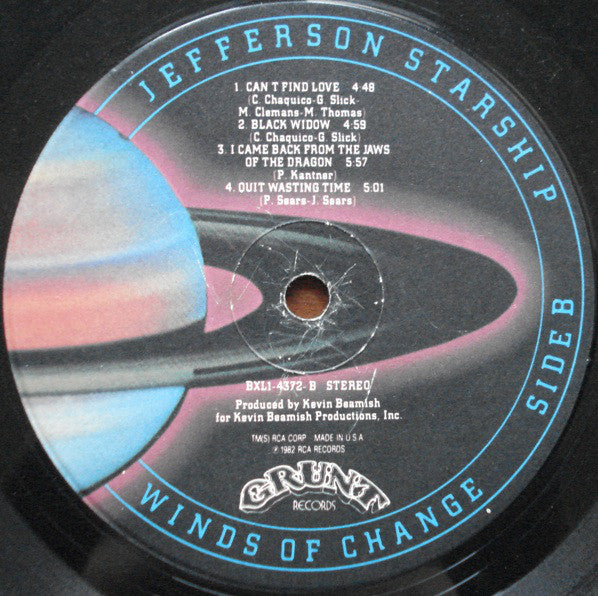 Jefferson Starship ~ Winds Of Change (Vinyl) - Djungel & Jazz
