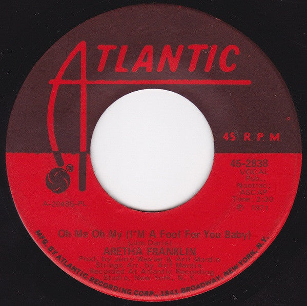 Aretha Franklin ~ Rock Steady (Vinyl) - Djungel & Jazz