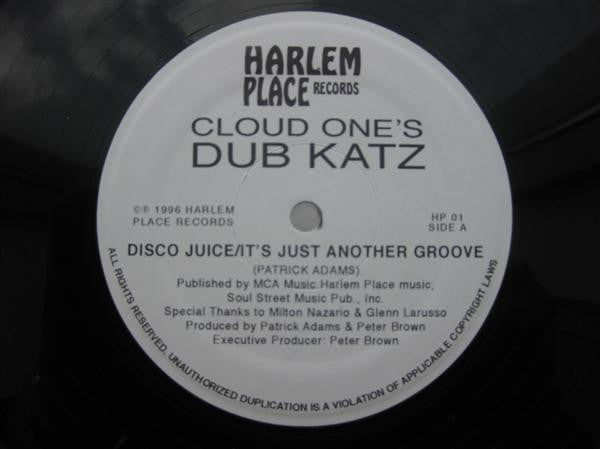 Mighty Dub Katz / Cloud One : It's Just Another Groove / Disco Juice (12", Whi)