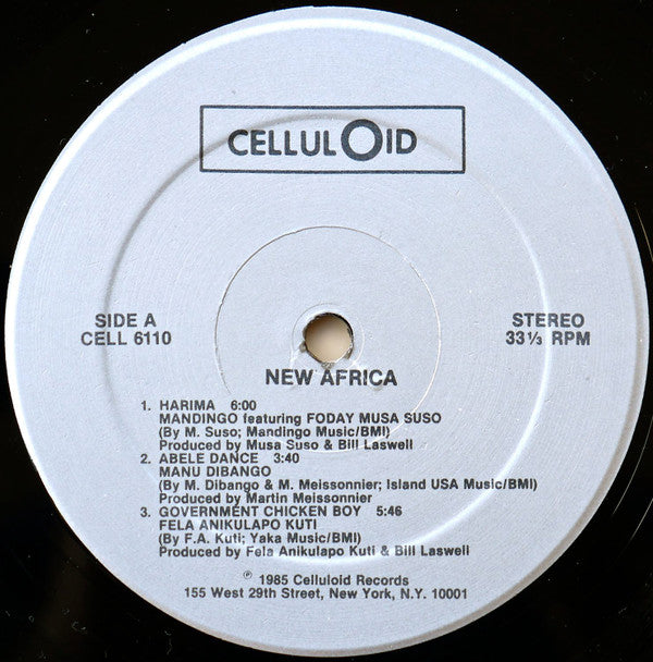 Various ~ New Africa (Vinyl) - Djungel & Jazz