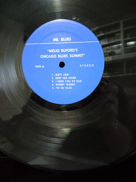 George "Mojo" Buford ~ Mojo Buford's Chicago Blues Summit (Vinyl) - Djungel & Jazz