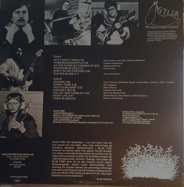 Blue Fire ~ Blue Fire (Vinyl) - Djungel & Jazz