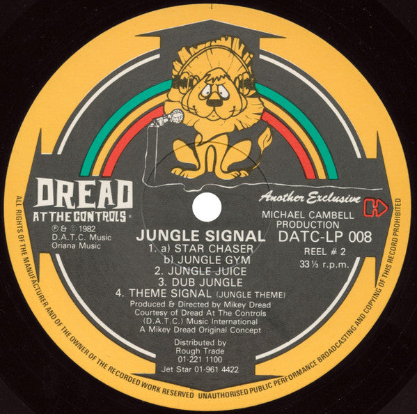 Mikey Dread : Jungle Signal (LP, Album)