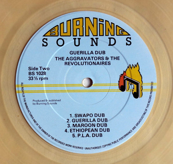 The Aggrovators & The Revolutionaries : Guerilla Dub (LP, Album, Cle)