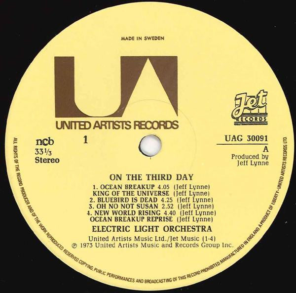Electric Light Orchestra : On The Third Day (LP, Album, RE)