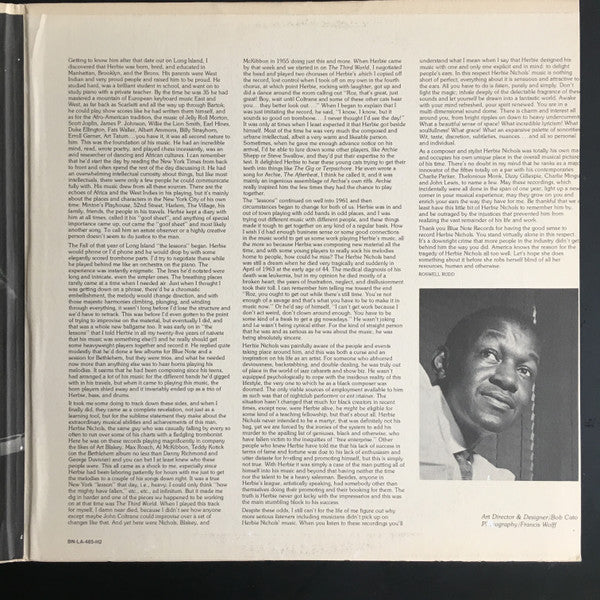 Herbie Nichols ~ The Third World (Vinyl) - Djungel & Jazz