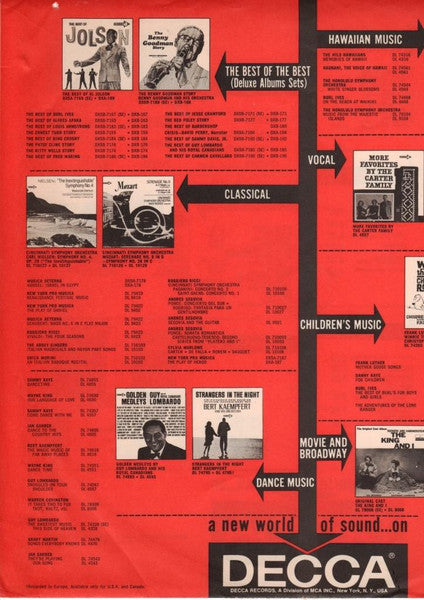 Annie Ross ~ Fill My Heart With Song (Vinyl) - Djungel & Jazz