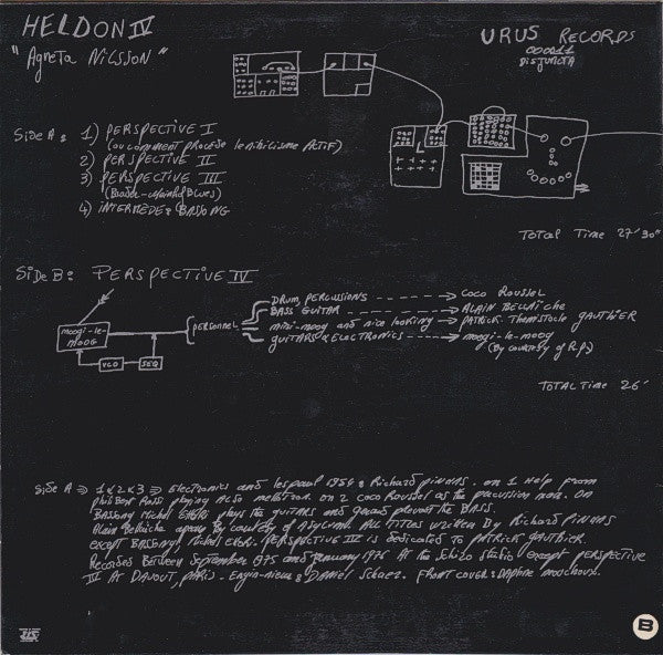 Heldon ~ Heldon IV "Agneta Nilsson" (Vinyl) - Djungel & Jazz