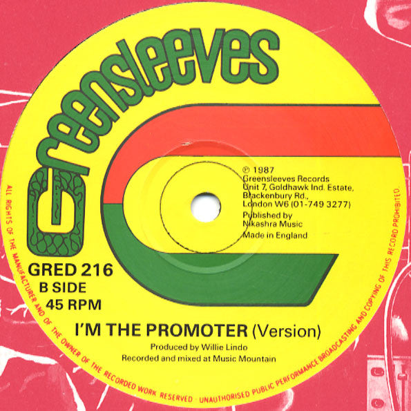 Wayne Wade : I'm The Promoter (12")