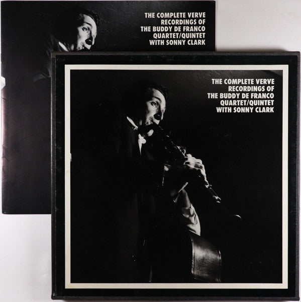 The Buddy DeFranco Quartet / Quintet With Sonny Clark ~ The Complete Verve Recordings Of The Buddy De Franco Quartet / Quintet With Sonny Clark (Vinyl) - Djungel & Jazz