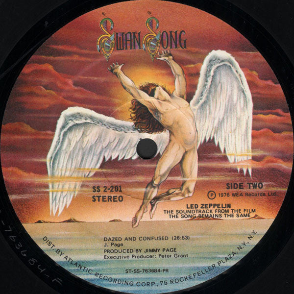 Led Zeppelin : The Soundtrack From The Film The Song Remains The Same (2xLP, Album, PR)