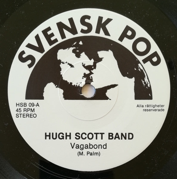 Hugh Scott Band ~ Spelar Magnus Palm - Vagabond (Vinyl) - Djungel & Jazz