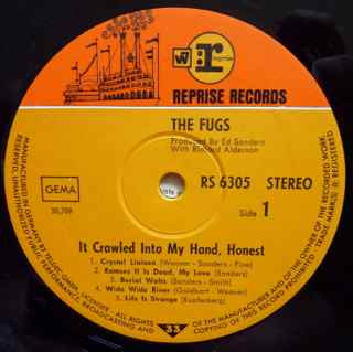 The Fugs : It Crawled Into My Hand, Honest (LP, Album)