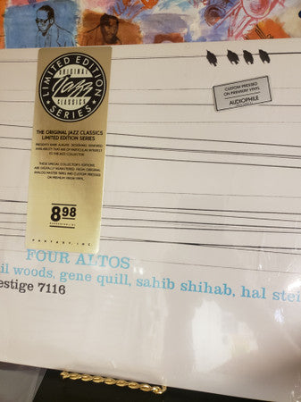 Phil Woods, Gene Quill, Sahib Shihab, Hal Stein ~ Four Altos (Vinyl) - Djungel & Jazz