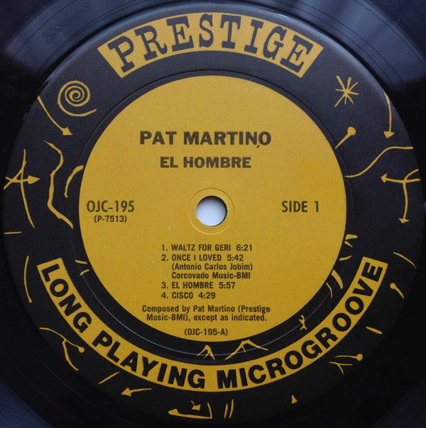 Pat Martino ~ El Hombre (Vinyl) - Djungel & Jazz