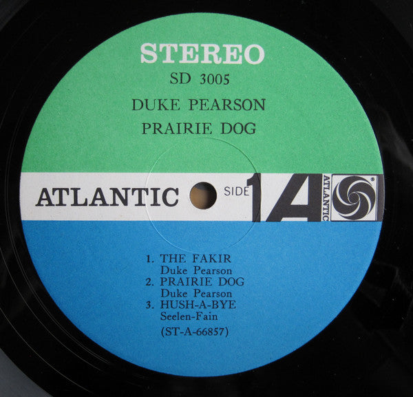Duke Pearson : Prairie Dog (LP, Album, Pre)