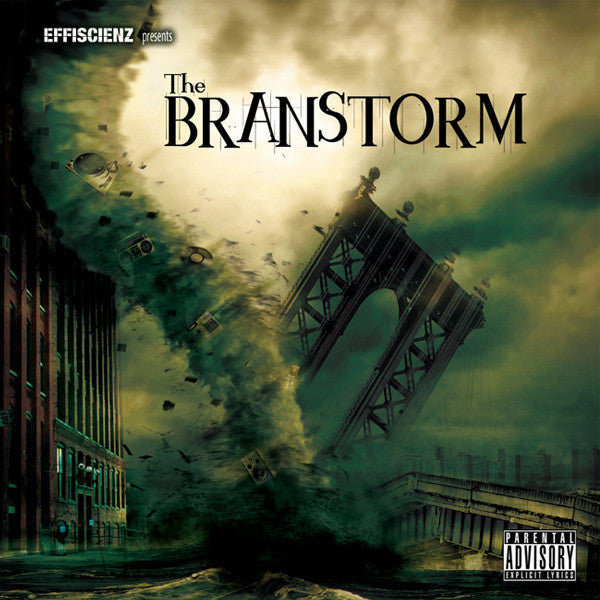 DJ Brans : The Branstorm (12", EP, Ltd)