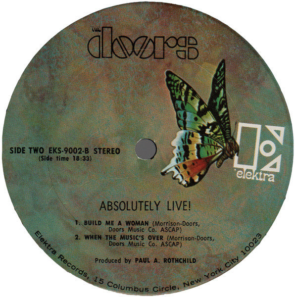 The Doors ~ Absolutely Live (Vinyl) - Djungel & Jazz