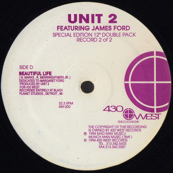 Unit 2 : Keep Your Head Up (2x12", S/Edition)