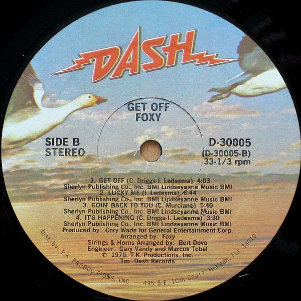 Foxy ~ Get Off (Vinyl) - Djungel & Jazz