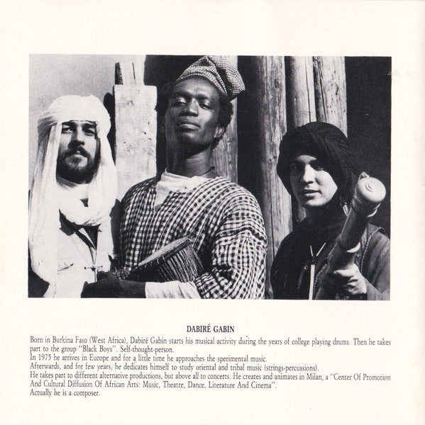 Dabiré Gabin ~ Kontômè (Spirits) (Vinyl) - Djungel & Jazz