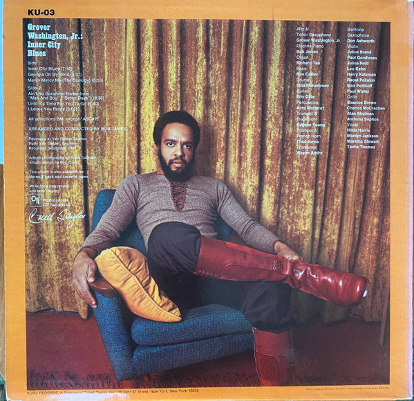 Grover Washington, Jr. : Inner City Blues (LP, Album)