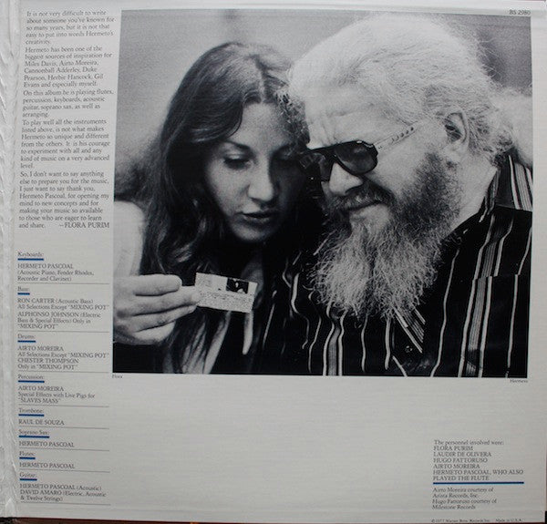 Hermeto Pascoal : Slaves Mass (LP, Album, Gat)