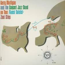 Gerry Mulligan & The Concert Jazz Band Guest Soloist: Zoot Sims ~ Gerry Mulligan And The Concert Jazz Band On Tour (Vinyl) - Djungel & Jazz