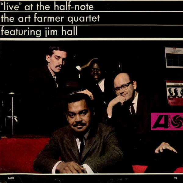Art Farmer Quartet Featuring Jim Hall ~ "Live" At The Half-Note (Vinyl) - Djungel & Jazz