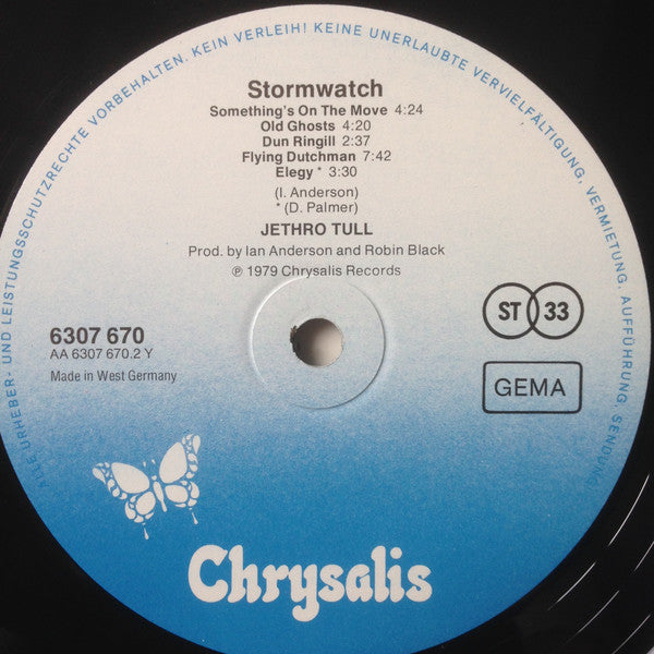 Jethro Tull ~ Stormwatch (Vinyl) - Djungel & Jazz