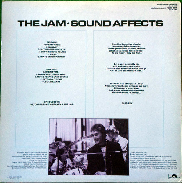 The Jam ~ Sound Affects (Vinyl) - Djungel & Jazz